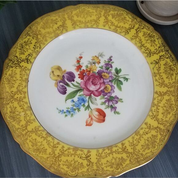 handmade Other - Vintage 1950s Czechoslovakia dinner plate